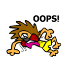 Red Cheeks Lion（個別スタンプ：19）