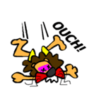 Red Cheeks Lion（個別スタンプ：20）