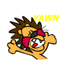 Red Cheeks Lion（個別スタンプ：23）
