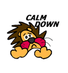 Red Cheeks Lion（個別スタンプ：24）