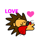 Red Cheeks Lion（個別スタンプ：25）