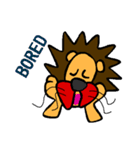 Red Cheeks Lion（個別スタンプ：27）