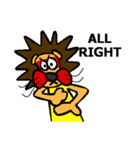 Red Cheeks Lion（個別スタンプ：29）