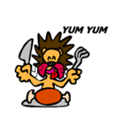 Red Cheeks Lion（個別スタンプ：31）
