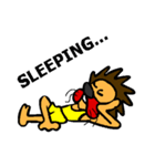 Red Cheeks Lion（個別スタンプ：33）