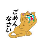 ネコと踊ろう（個別スタンプ：3）