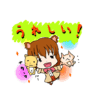 動物の娘 猫のみーこ 日常編（個別スタンプ：29）