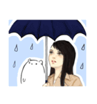 His name is B（個別スタンプ：15）
