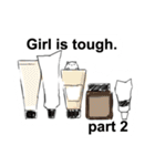 His name is B（個別スタンプ：36）