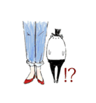 His name is B（個別スタンプ：39）