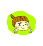 The Girl who don't care reputation（個別スタンプ：4）