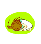 The Girl who don't care reputation（個別スタンプ：8）