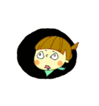 The Girl who don't care reputation（個別スタンプ：14）