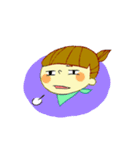 The Girl who don't care reputation（個別スタンプ：29）