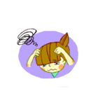 The Girl who don't care reputation（個別スタンプ：31）