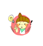 The Girl who don't care reputation（個別スタンプ：32）