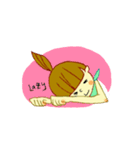 The Girl who don't care reputation（個別スタンプ：33）