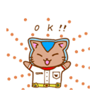 宇宙にゃんズ（個別スタンプ：35）