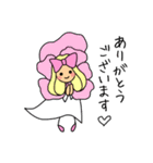 おはなちゃんといっしょ（個別スタンプ：3）