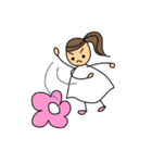 おはなちゃんといっしょ（個別スタンプ：4）