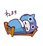 かおもじん.（個別スタンプ：7）