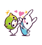 かおもじん.（個別スタンプ：16）