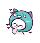 かおもじん.（個別スタンプ：19）