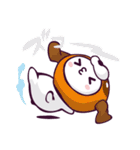 かおもじん.（個別スタンプ：36）