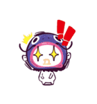 かおもじん.（個別スタンプ：38）