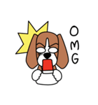 Cooper The Beagle Dog TH（個別スタンプ：33）