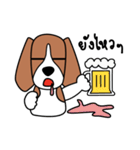 Cooper The Beagle Dog TH（個別スタンプ：37）