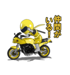 幸せの黄色いバイク（個別スタンプ：10）