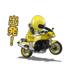 幸せの黄色いバイク（個別スタンプ：31）