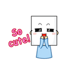 Paper mask I do not show（個別スタンプ：1）