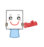 Paper mask I do not show（個別スタンプ：5）