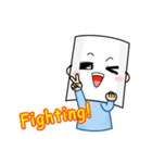 Paper mask I do not show（個別スタンプ：6）