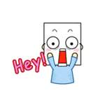 Paper mask I do not show（個別スタンプ：7）