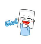 Paper mask I do not show（個別スタンプ：12）