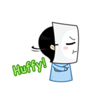 Paper mask I do not show（個別スタンプ：16）