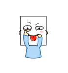 Paper mask I do not show（個別スタンプ：22）