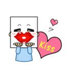 Paper mask I do not show（個別スタンプ：27）