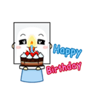 Paper mask I do not show（個別スタンプ：36）