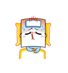 Paper mask I do not show（個別スタンプ：39）