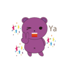 Purple Bear Mouse（個別スタンプ：23）