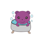 Purple Bear Mouse（個別スタンプ：27）