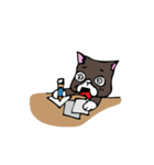 PolarBear＆BlackCat（個別スタンプ：9）