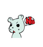PolarBear＆BlackCat（個別スタンプ：21）