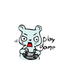 PolarBear＆BlackCat（個別スタンプ：28）