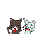 PolarBear＆BlackCat（個別スタンプ：31）