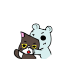 PolarBear＆BlackCat（個別スタンプ：32）